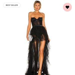 X Revolve For Love And Lemons Bustier Gown